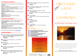 Kit de viaje para Laos, Camboya y Vietnam