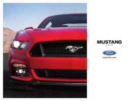 2015 Mustang PR Brochure - Spanish