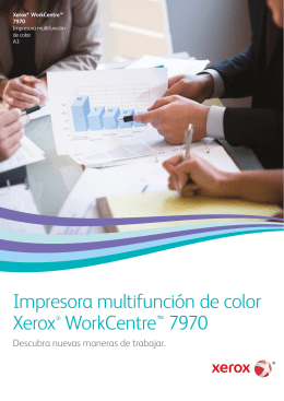 Folleto Xerox WorkCentre 7970