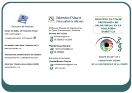 descargar el folleto - Universidad de Alicante