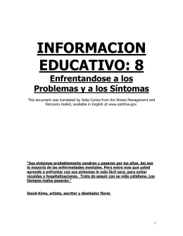 Informacion Educativo: #8 Enfrentandose A Los Problemas Y A Los