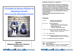 folleto IIJornadas_absentismo