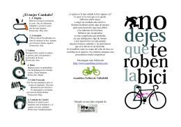¿El mejor Candado? - Asamblea Ciclista de Valladolid