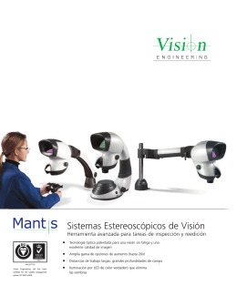 Mantis Family Brochure v3.2 Spanish, Latin American
