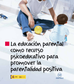 La educación parental - Ministerio de Sanidad, Servicios Sociales e