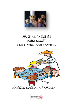 folleto sagrada familia - Colegio Sagrada Familia