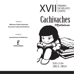 FOLLETO CACHIVACHES 2014