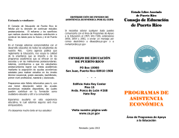 Folleto programas asistencia economica junio 2013