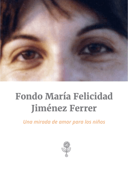 Fondo María Felicidad Jiménez Ferrer