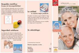 Vitallium folleto de paciente