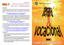 folleto semana - Dominicas de la anunciata