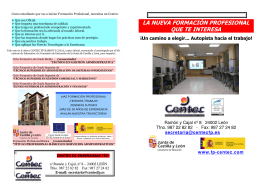 FOPR-00-00 Folleto enseñanzas CENTEC nuevo mayo 2015