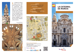 Folleto Catedral - Turismo de Murcia