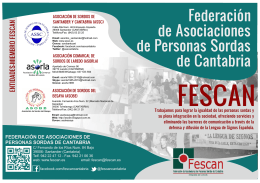 Federación de Asociaciones de Personas Sordas de Cantabria