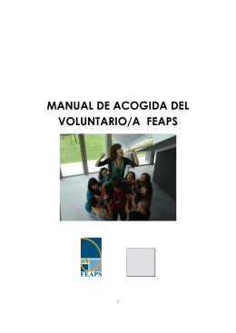 folleto voluntariado editado 2010
