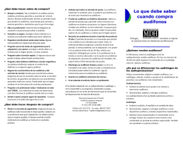 HID Brochure in Spanish - Minnesota Department of Health