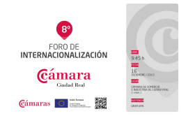 folleto digital 9.indd - Cámara de Comercio e Industria de Ciudad Real