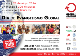 DÍA DE EVANGELISMO GLOBAL - Global-Outreach-Day
