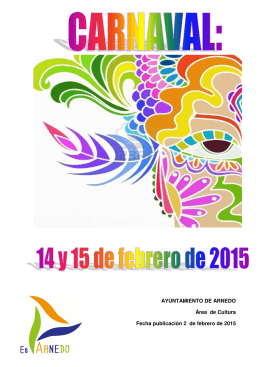 Descargar Folleto Progrma de Carnaval 2015.