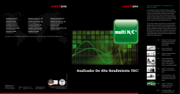 Folleto-multi NC - Analytik Jena AG