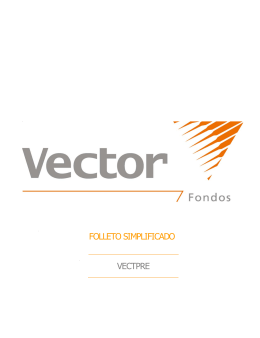 FOLLETO SIMPLIFICADO VECTPRE - Vector