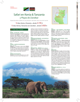 Safari en Kenia & Tanzania