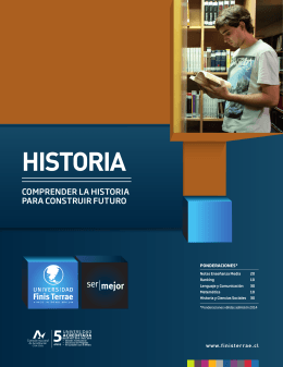 HISTORIA - Universidad Finis Terrae