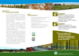 folleto triptico.cdr - Facultad De Ciencias Agrarias Y Forestales