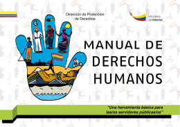 manual de DERECHOS HUMANOS