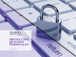 Descargar folleto de Protección de Datos Personales.