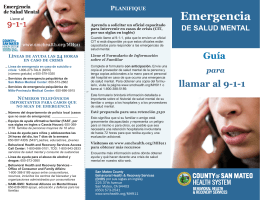 Emergencia - San Mateo Health System