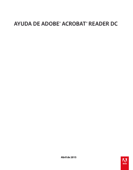 AYUDA DE ADOBE® ACROBAT® READER DC
