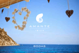 Folleto Bodas 2017 - Amante Beach Club