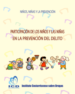 participación de los niños y las niñas en la prevención del delito