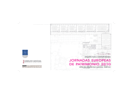 folleto visita arquitectura contemporánea de valencia