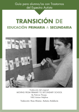 Guía transición de educación primaria a secundaria