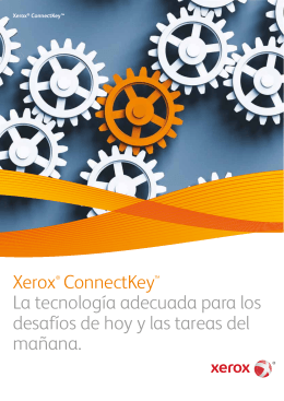 Folleto Xerox ConnectKey - Software de Control de