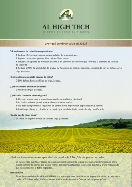 Folleto 2012 para PDF - Rindes y Cultivos DAS
