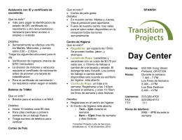 Day Center Services
