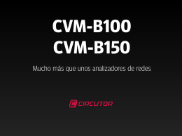 CVM-B100 - Circutor