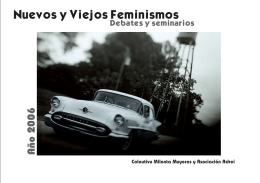 folleto foros feministas