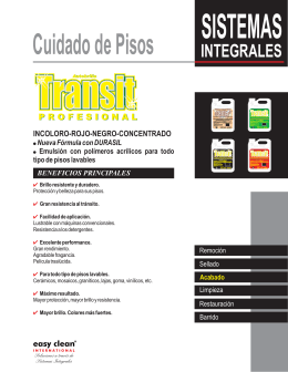 FOLLETO TRANSIT.cdr - Easy Clean Internacional