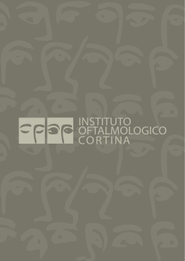 Folleto Institucional - Instituto Oftalmológico Cortina