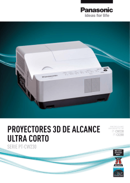 Short Throw 3D Projector Brochure_ES