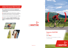 Seguros MAPFRE, el seguro que protege al ciclista y la bicicleta ver