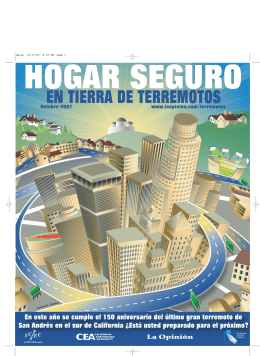 Hogar Seguro - Earthquake Country Alliance