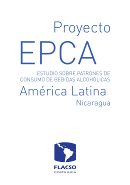 Folleto Proyecto EPCA Nicaragua