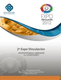 2012 - ExpoVinculación - Folleto - eVirtual UASLP