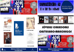 folleto de la exposición - Red de Bibliotecas de Castilla