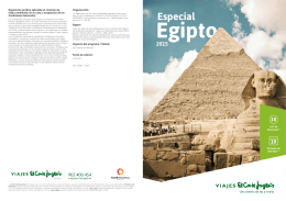 Especial Egipto 2015 - Viajes el Corte Ingles